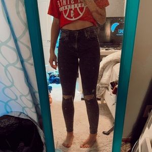 american eagle jeans size 4